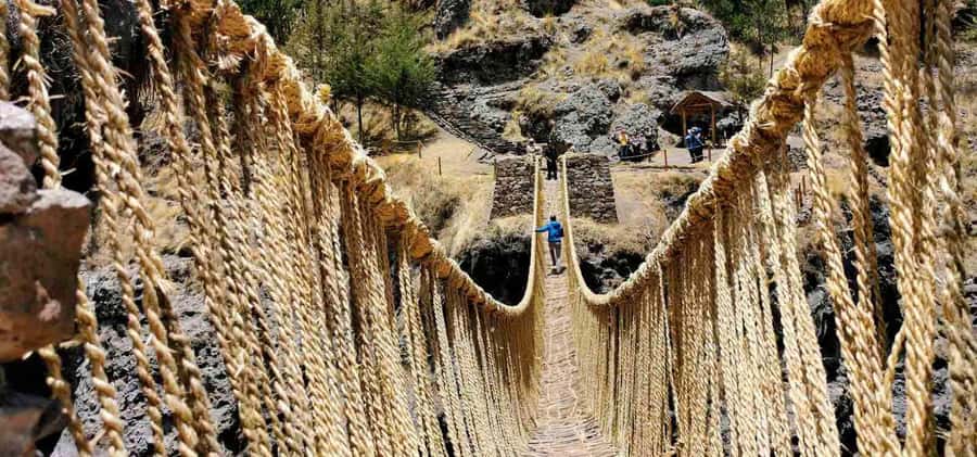 1 day excursion to Qeswachaka bridge and the 4 lagoons - Pomacanchi Lagoon, the largest of the four