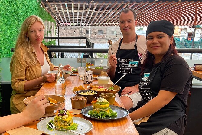 #1 Rated Cooking Classes with Local Market Tour & Pickup - Making causa and ceviche step by step