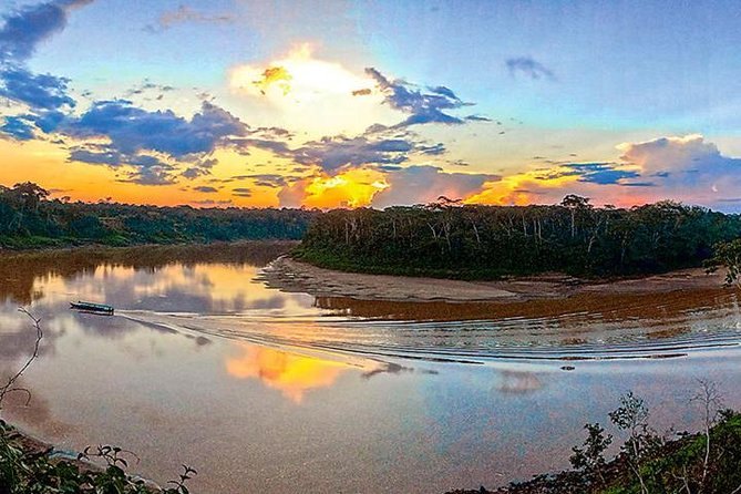 4 Day Tambopata Amazon Wildlife & Canopy Experience - A River Start From Puerto Maldonado