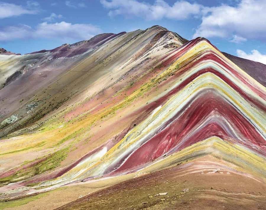 7 Colors Mountain - The drive south to Cusipata