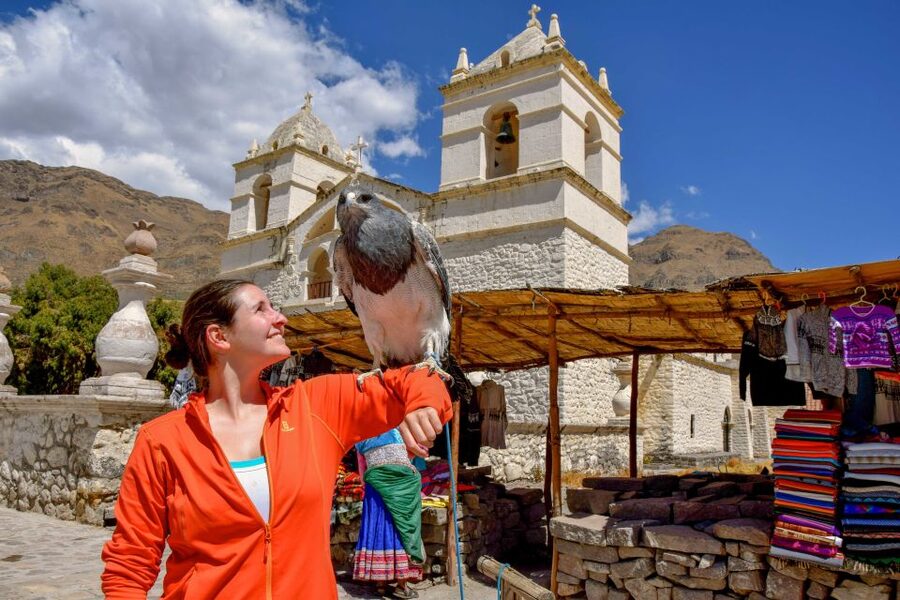 Andes: Colca Canyon Day-Trip - Fields, tombs, and the road to Cruz del Condor