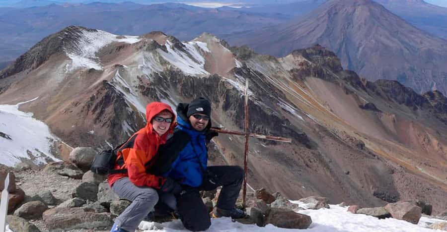 Arequipa | Ascent to Chachani Volcano 2 days / 1 night - The two-hour walk to camp at 5,200 meters