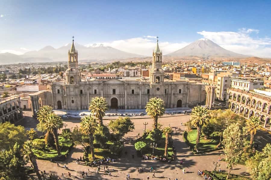 Arequipa: City Tour and Santa Catalina Monastery - Carmen Alto and the wide view toward the volcanoes