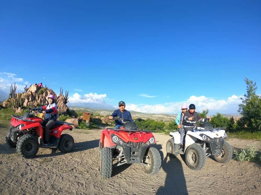 Arequipa: Quad Tour in Chilina Valley spectacular - Riding through 250 hectares of Las Rocas