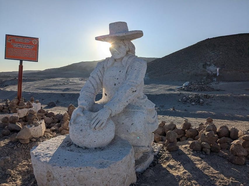 Arequipa | Tour of the Sillar Route + Culebrillas Canyon - What the guide and transport add