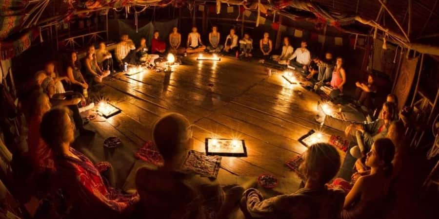 Ayahuasca Ceremony 1 Day in Cusco - Preparing with fire, tobacco, and flower water