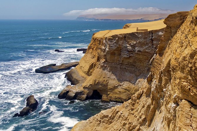 Ballestas island & Paracas reserve from PISCO CRUISESHIP TERMINAL - Paracas National Reserve: Desert, Fossils, and Red Sand