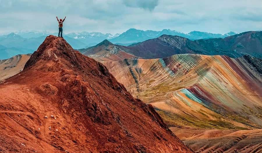 Colorful mountain tour Palcoyo | Cusco - Why the route feels easier than Vinicunca