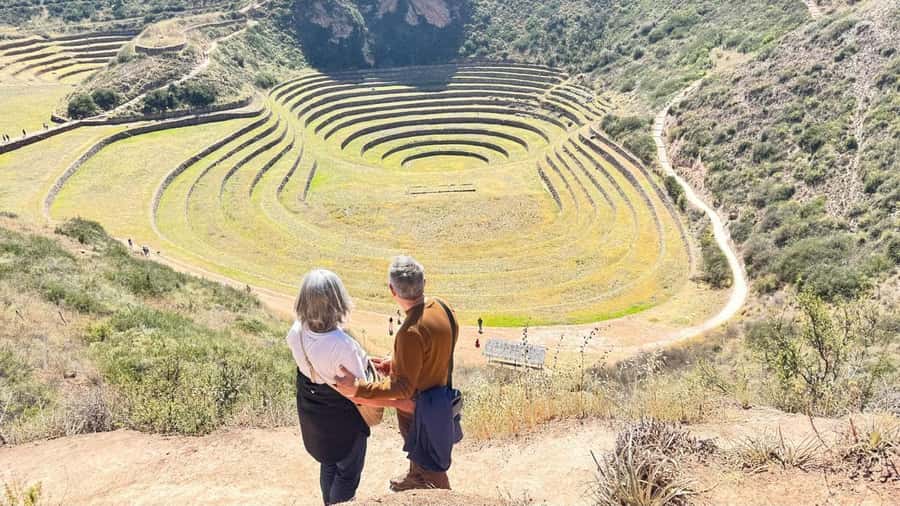 Cusco: Moray, Maras Salt Mines, and Chinchero Weavers Tour - Leaving Cusco for Chinchero at 3,762 meters
