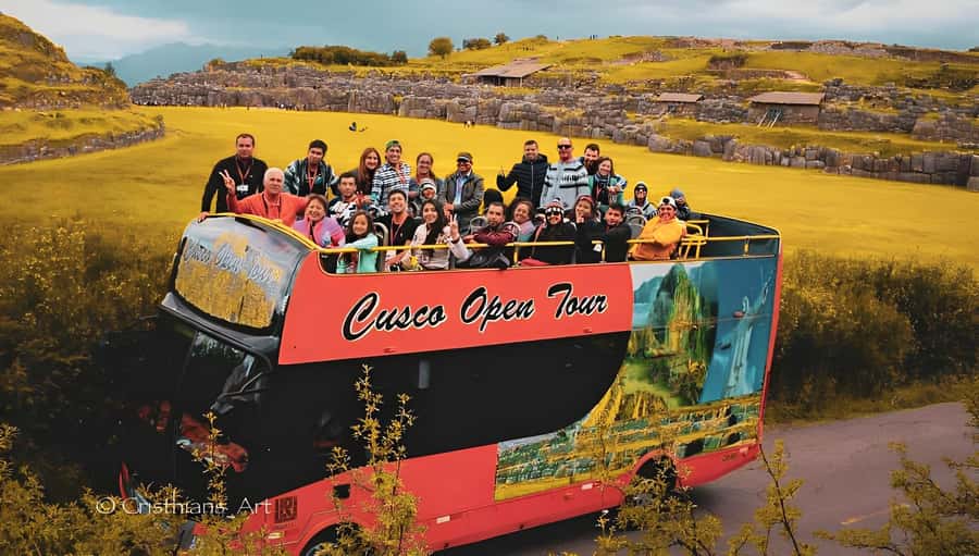 Cusco: Open Bus Tour of the City’s Wonder’s - A fast first look at Cusco from the open deck
