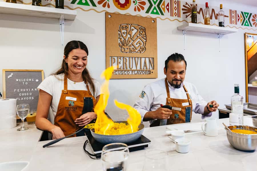 Cusco: Peruvian Cooking Class, Cocktails & Local Market Tour - San Pedro Market gives the class its local footing