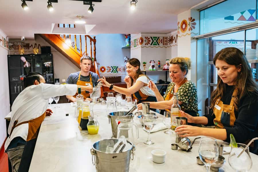 Cusco: Peruvian Cooking Class, Cocktails & Local Market Tour - Ceviche brings fresh flavor to the table