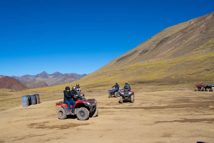 Cusco: Rainbow Mountain ATV Tour with Breakfast & Lunch - Safety practice comes before the 50-minute ride
