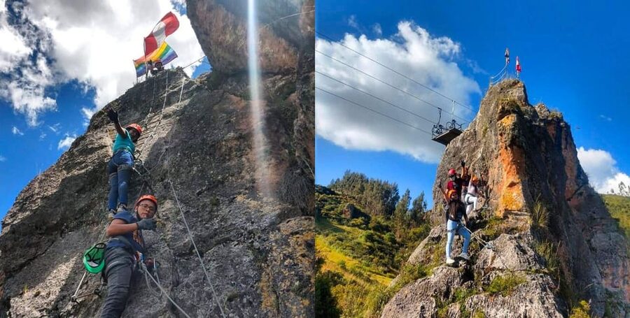 Cusco: Via Ferrata, Skybike, and Rappel Adventure - The schedule, from fountain to Plaza Regocijo