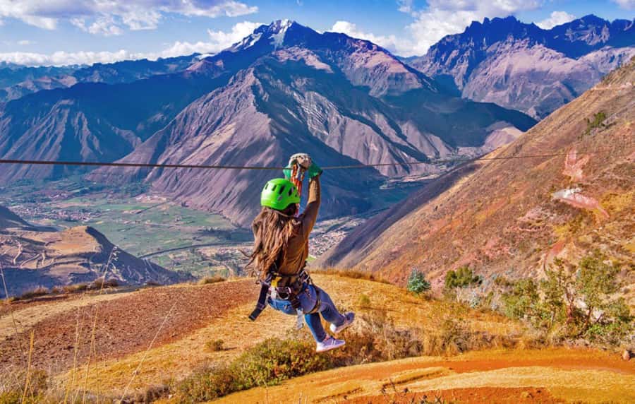Cusco: Zipline + ATV's | Salt Mines of Maras and Moray | - The ATV ride to Maras and Moray