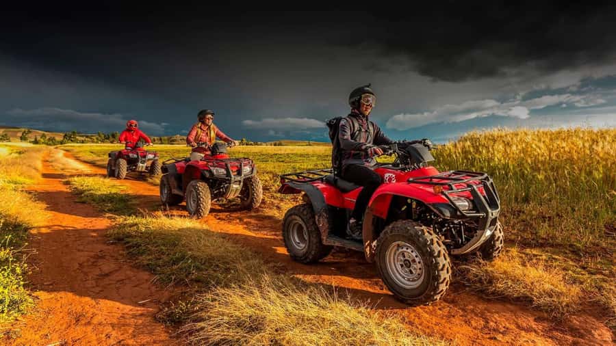 Cusco: Zipline + ATV's | Salt Mines of Maras and Moray | - Four zip lines at Raqchi