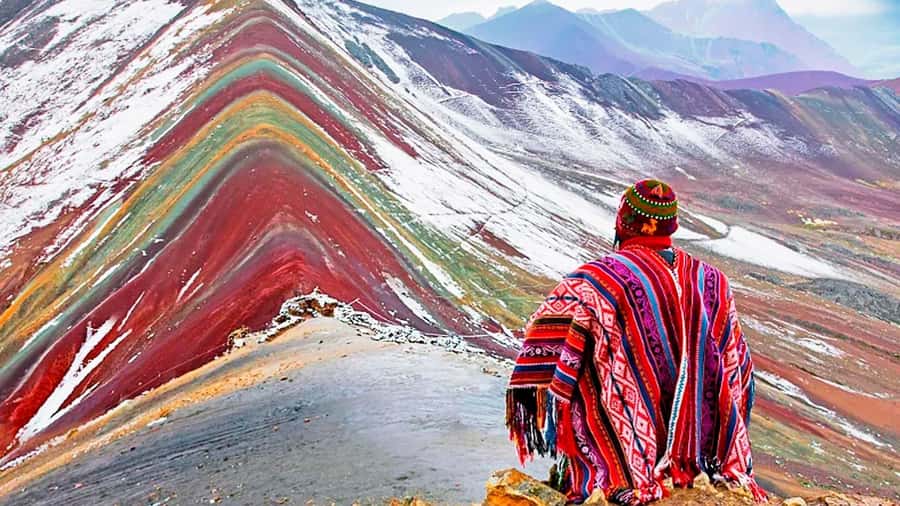 Day trip to Rainbow Mountain and Red Valley - Rainbow Mountain is only part of the view