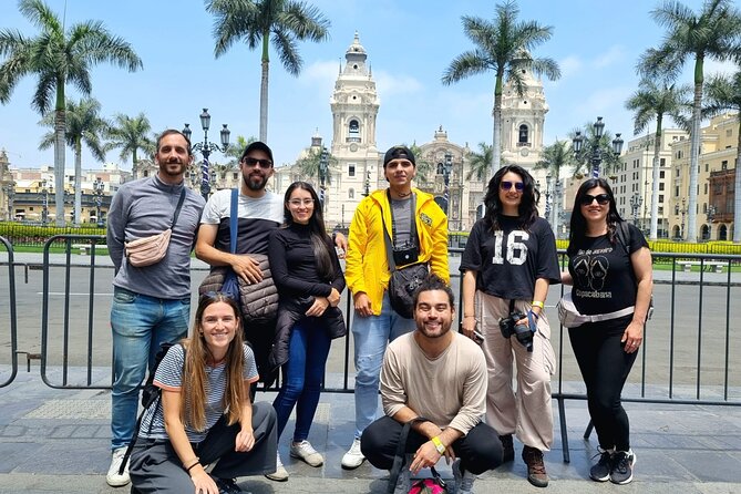 Essential Lima: Half-Day Tour with Catacombs & Pick-Up - Plaza de Armas, Lima’s grand civic center