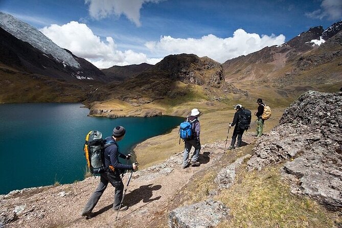 Excursion to Ausangate & 7 lakes with Coca Ceremony |Private| - Ausangate’s seven lakes, reached from Pacchanta