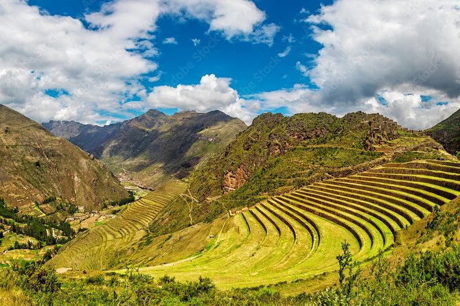 Excursion to the Sacred Valley and Machu Picchu by Panoramic Train - Pisac combines stonework with shopping time