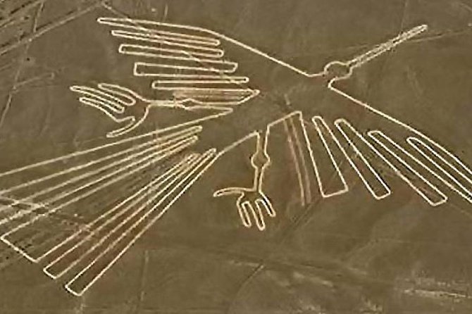 Flight Over the Nazca Lines from Pisco + Huacachina Oasis - Looking down on the Nazca Lines from Pisco