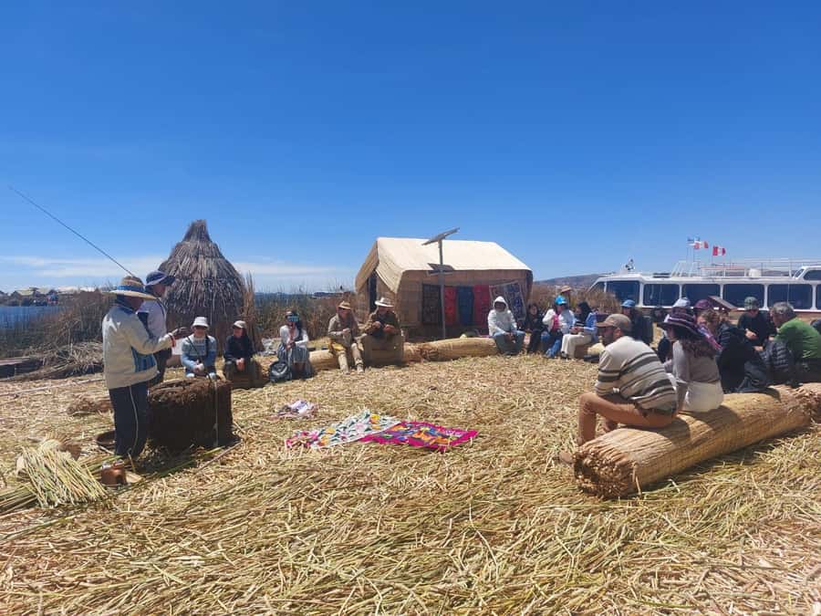 Floating Islands of the Uros - The totora reed raft ride and its extra cost