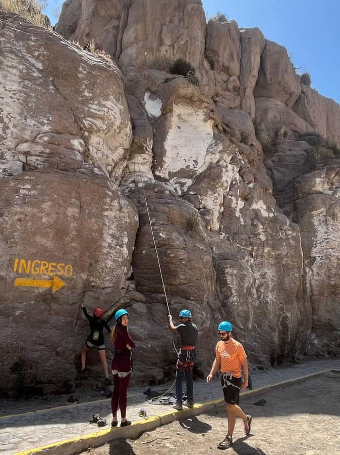 From Arequipa: Climbing in the Chilina Valley - The 10:00 a.m. start and ride to the valley