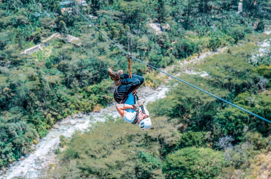 From Cusco: 4-Day Inca Jungle Adventure to Machu Picchu - Day 3: Ziplining and the railway walk to Aguas Calientes