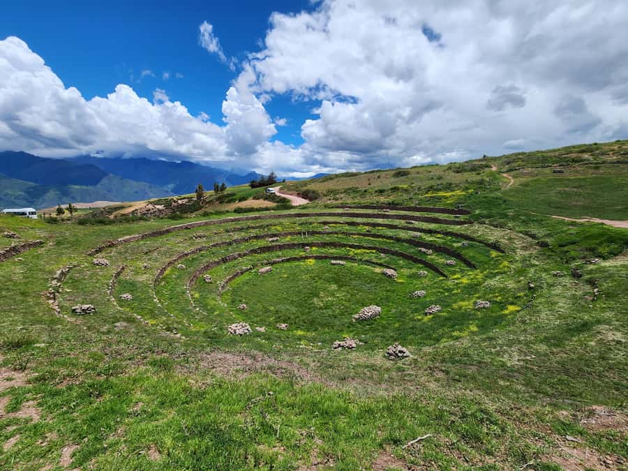 From Cusco: Chinchero, Moray, Maras, Ollantaytambo and Pisaq - Maras turns mountain water into salt