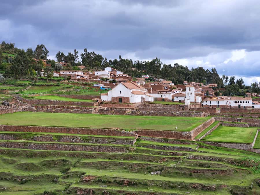 From Cusco: Chinchero, Moray, Maras, Ollantaytambo, Pisaq - Ollantaytambo’s fortress and huge Inca stonework