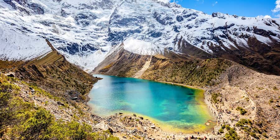 From Cusco: Excursion to Humantay lake from Cusco - Arriving at Humantay Lake