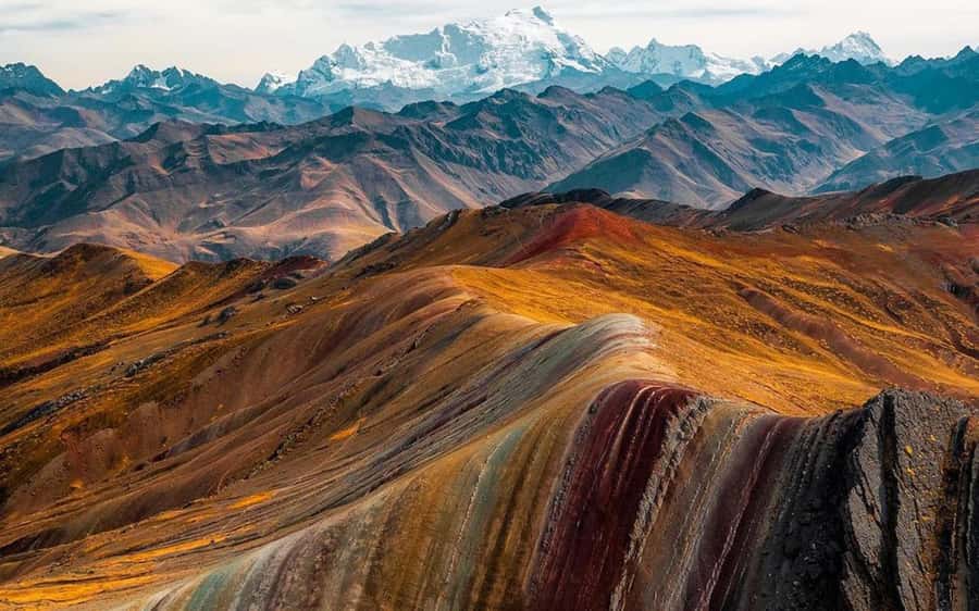 From Cusco: Full day Palccoyo Mountain tour - The 45-minute walk through high Andean scenery