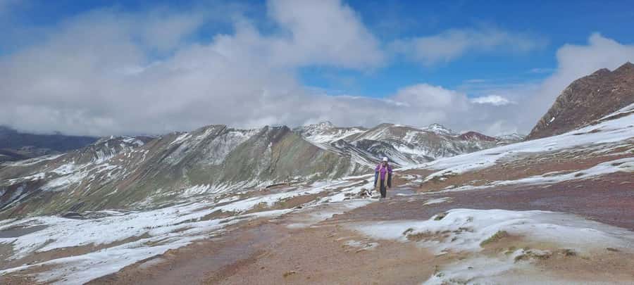 From Cusco: Full day Palcoyo Rainbow Mountain Tour - The two-hour circuit beyond the first view