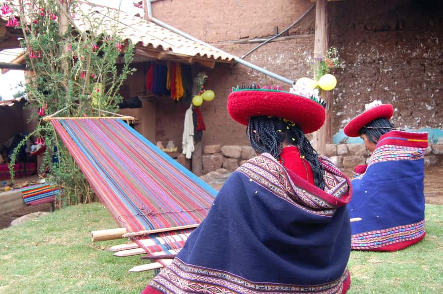 From Cusco: Full-Day Private Sacred Valley Tour - Chinchero at 12,500 feet: terraces, church, and weaving