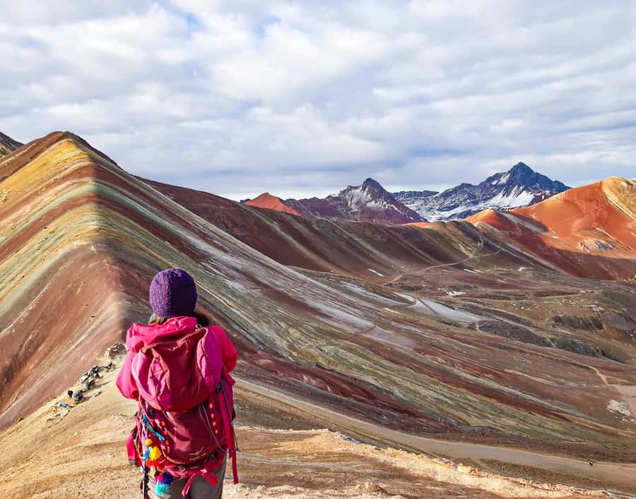 From Cusco: Full Day Rainbow Mountain + Red Valley | PRIVATE - The long road from Cusco to the southern valley