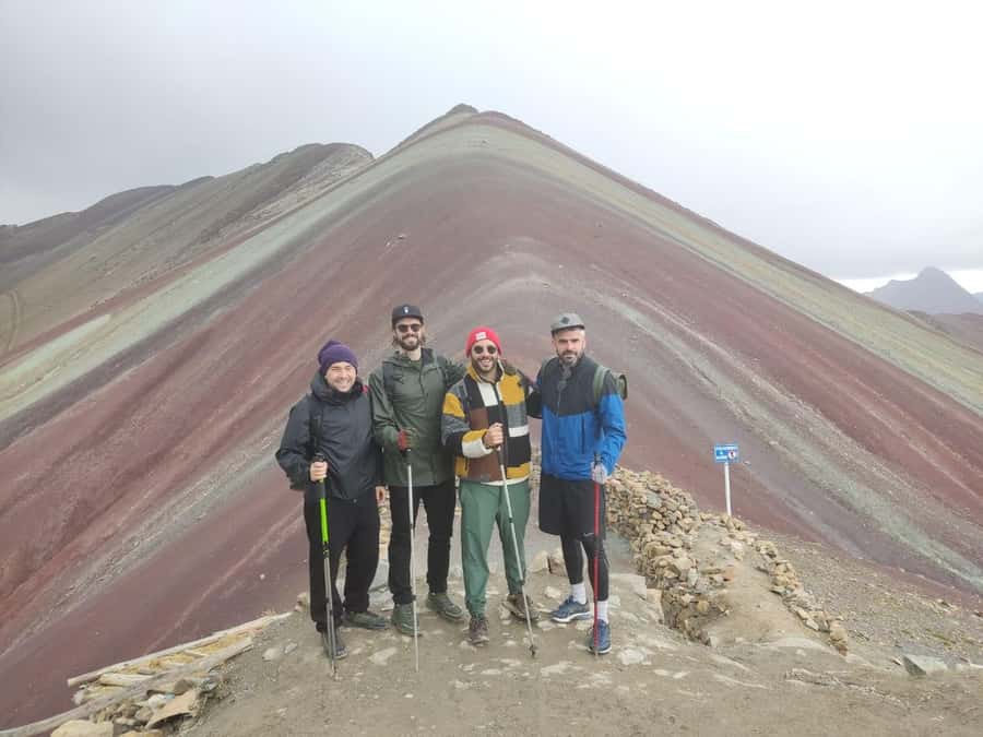 From Cusco: Guided Trip to Rainbow Mountain (6:30am option) - Reaching the colored mountain viewpoint