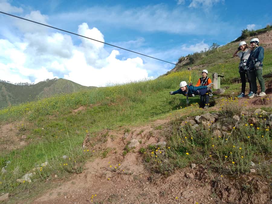 From Cusco: Half-Day Zip Line Adventure - The fourth cable offers the strongest views