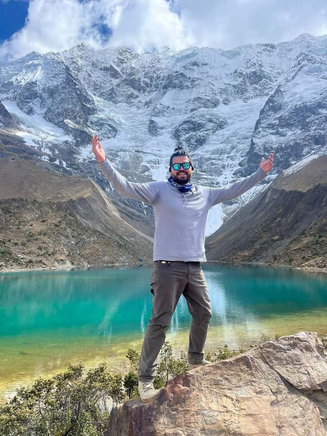 From Cusco: Humantay Lake Tour - The return walk, lunch, and ride back