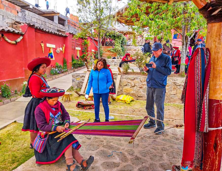 From Cusco: Moray, Maras Salt Mines & Chinchero Weavers Tour - Altitude and sun deserve serious attention