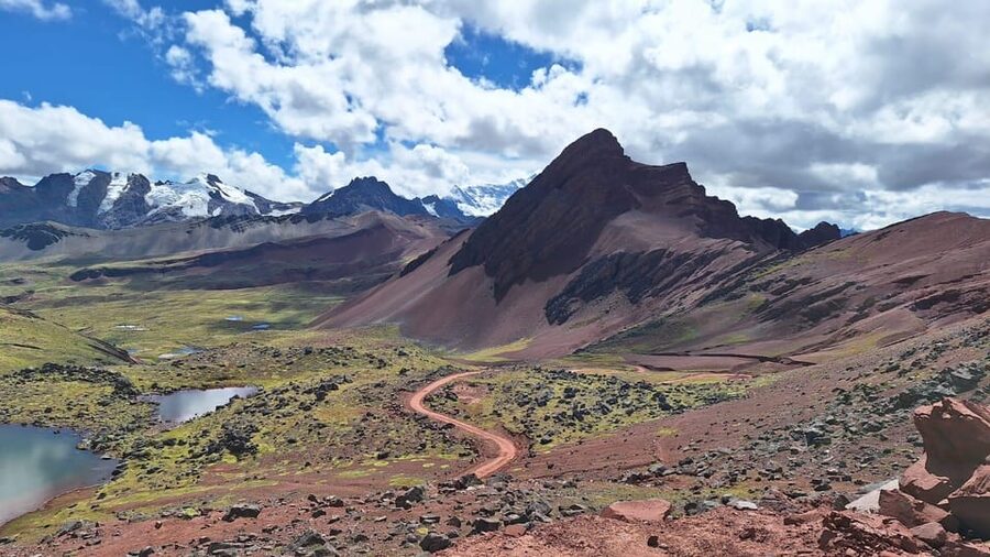 From Cusco: Mountain of colors and red valley on ATVs - Riding the ATVs through Red Valley