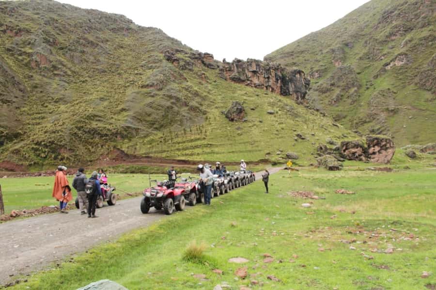 From Cusco: Mountain of colors and red valley on ATVs - What the $68 price really includes