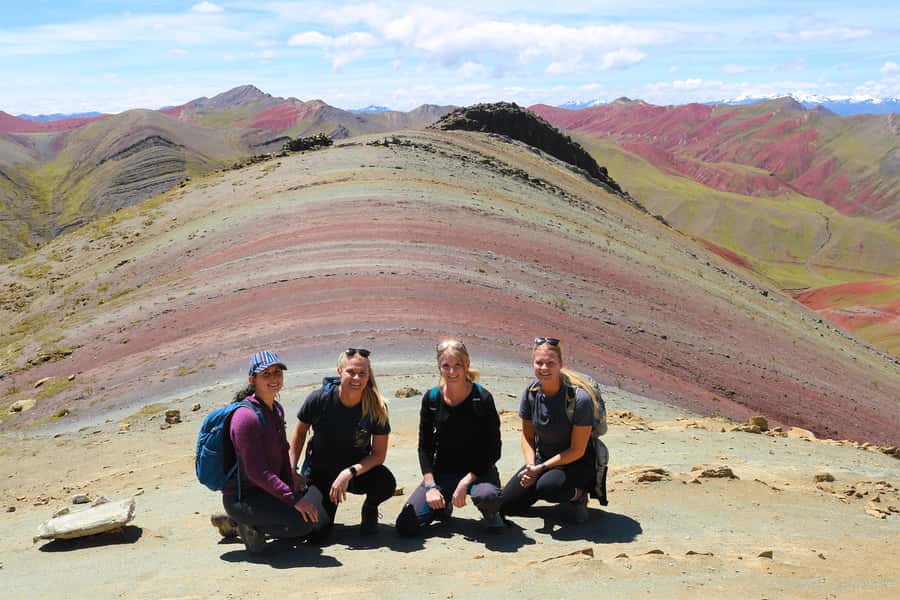 From Cusco: Palccoyo Mountain Tour full day - The Stone Forest and the view toward Ausangate