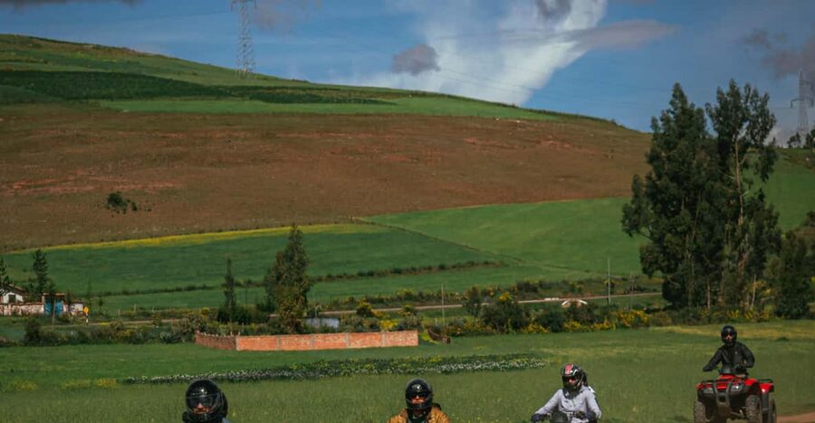 From Cusco: Quad bike tour Moray and Salt Mines - Maras Salt Mines and the best photo stop