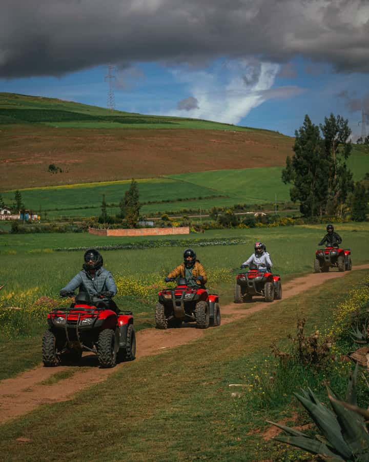From Cusco: Quad bike tour Moray and Salt Mines - Pickup from Cusco and the long road to the ATV base