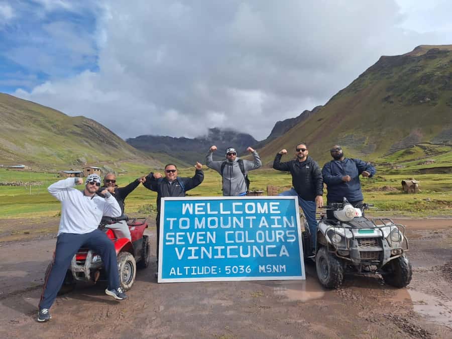 From cusco: Rainbow Mountain ATV Tour with meals - Breakfast in Cusipata before the mountain road
