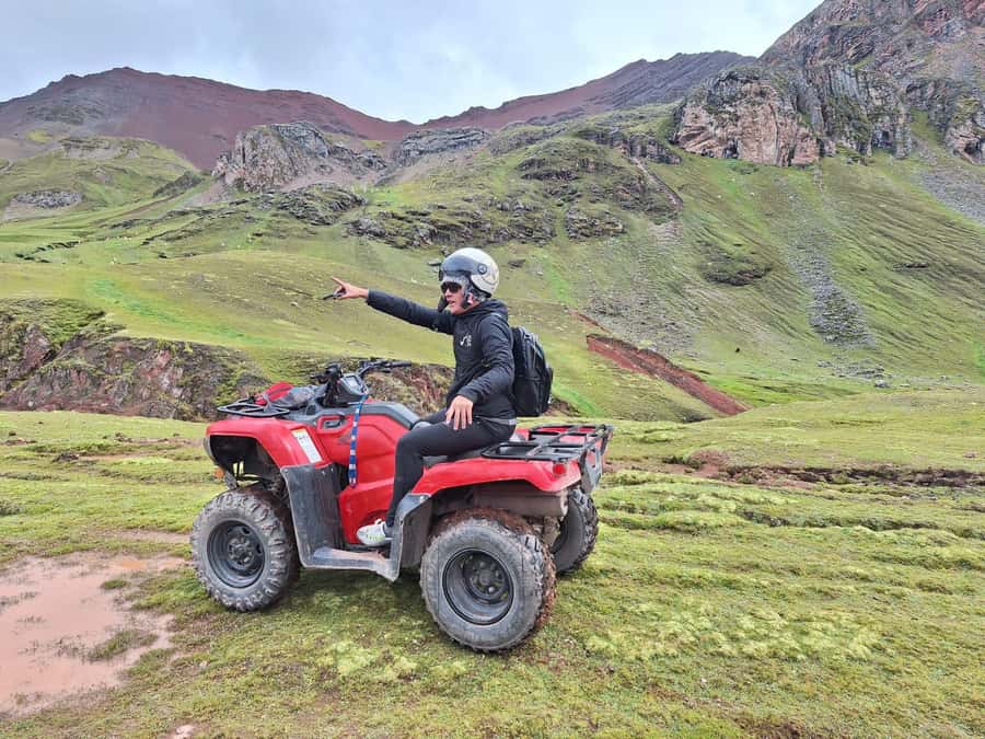 From cusco: Rainbow Mountain ATV Tour with meals - Clothing and practical preparation