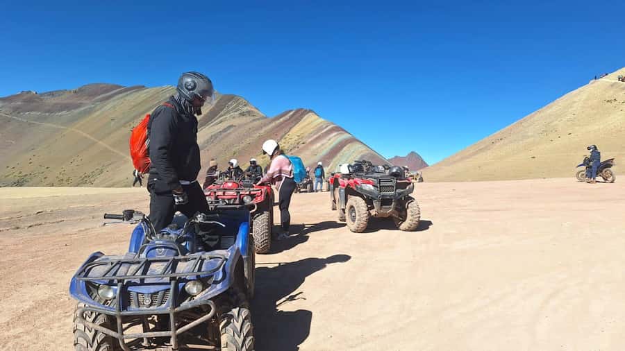 From cusco: Rainbow Mountain ATV Tour with meals - The pre-dawn start from Cusco
