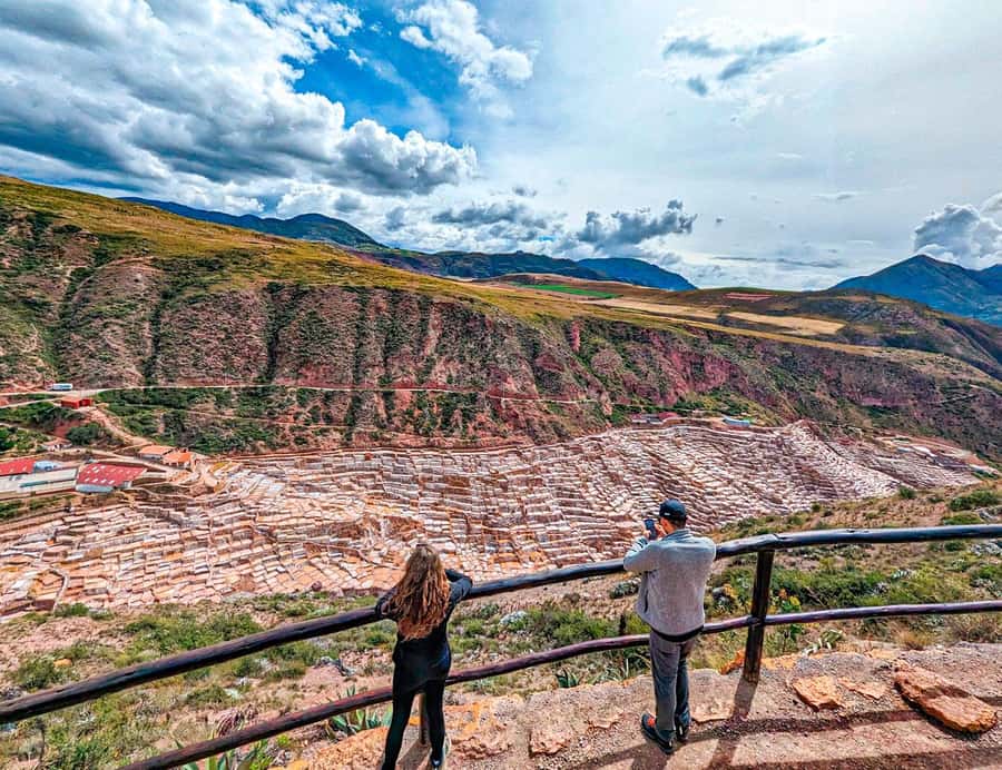 From Cusco: Sacred Valley & Moray, Salt Mines with Lunch - Maras: thousands of salt ponds on the mountainside