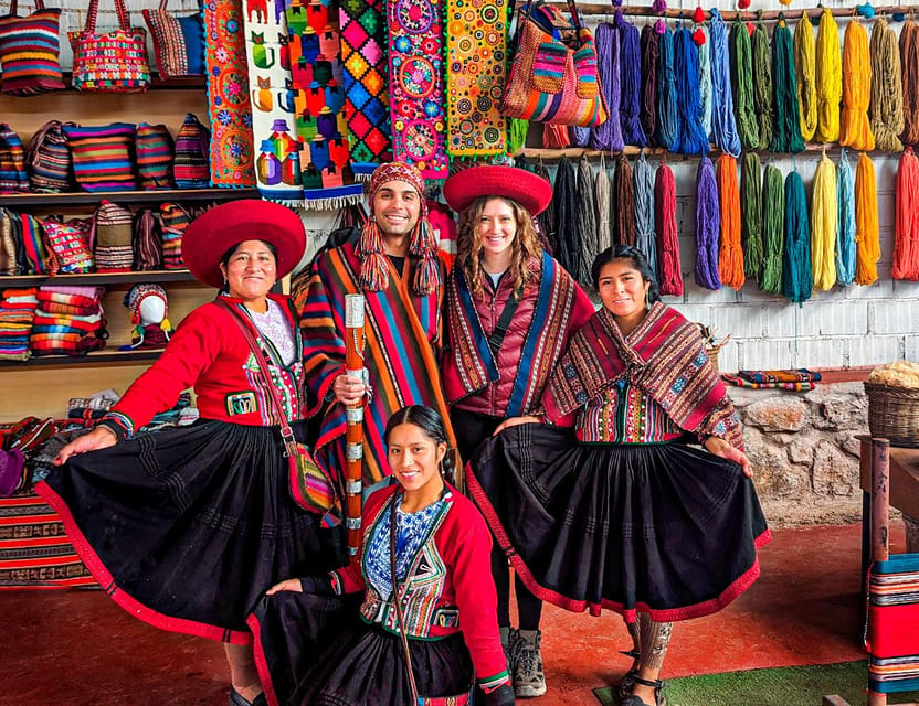 From Cusco: Sacred Valley & Moray, Salt Mines with Lunch - Pisac: crafts, shopping and the final archaeological visit