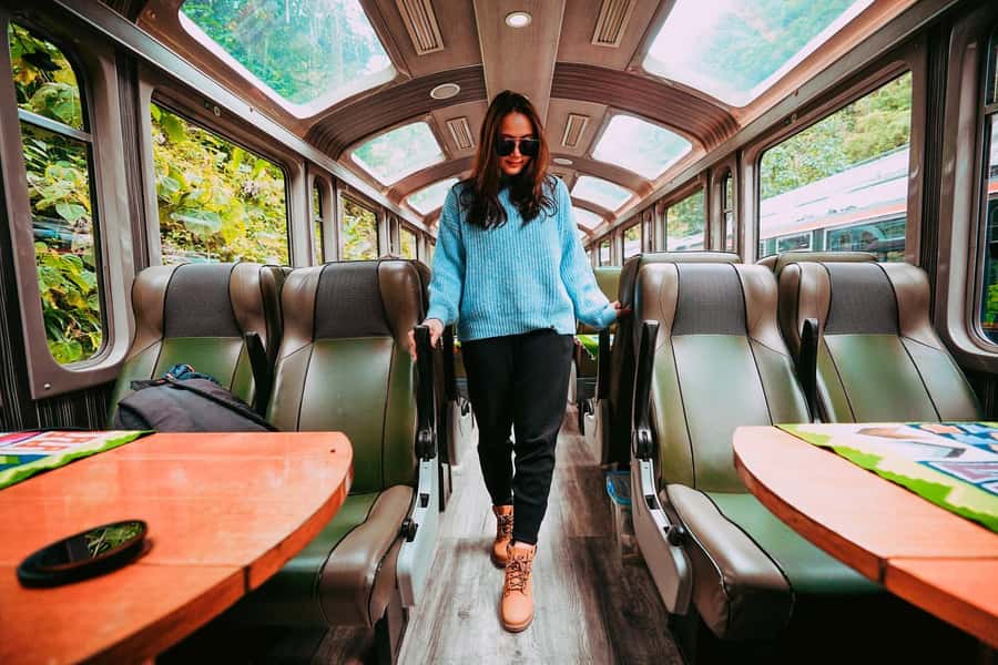 From Cusco: Train Ride and Guided Tour of Machu Picchu - Arriving in Aguas Calientes